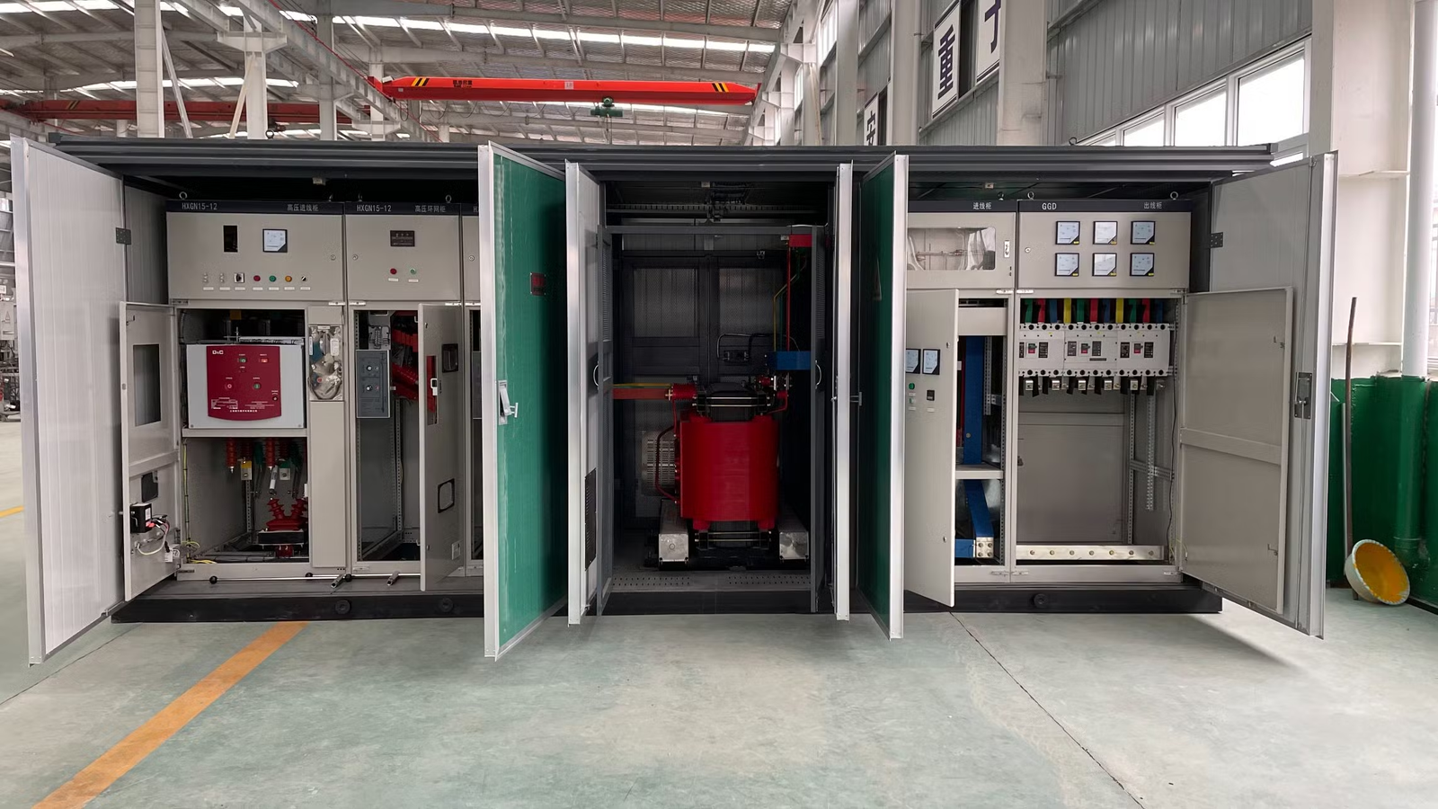 2500 kVA Three-Phase RMU Integrated Compact Substation